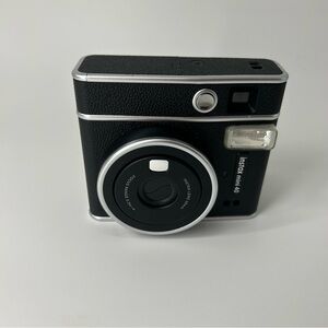 Fujifilm Instax Mini 40 Instant Camera - Black and Silver